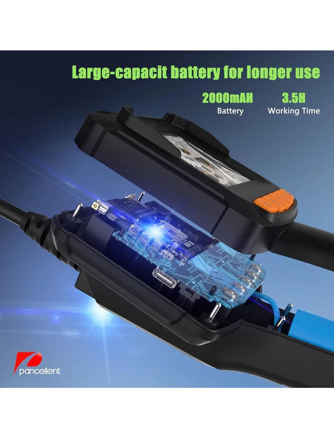 Pancellent Endoscope 2.4 inch Full-View Color Screen🥕 image indicator(6)