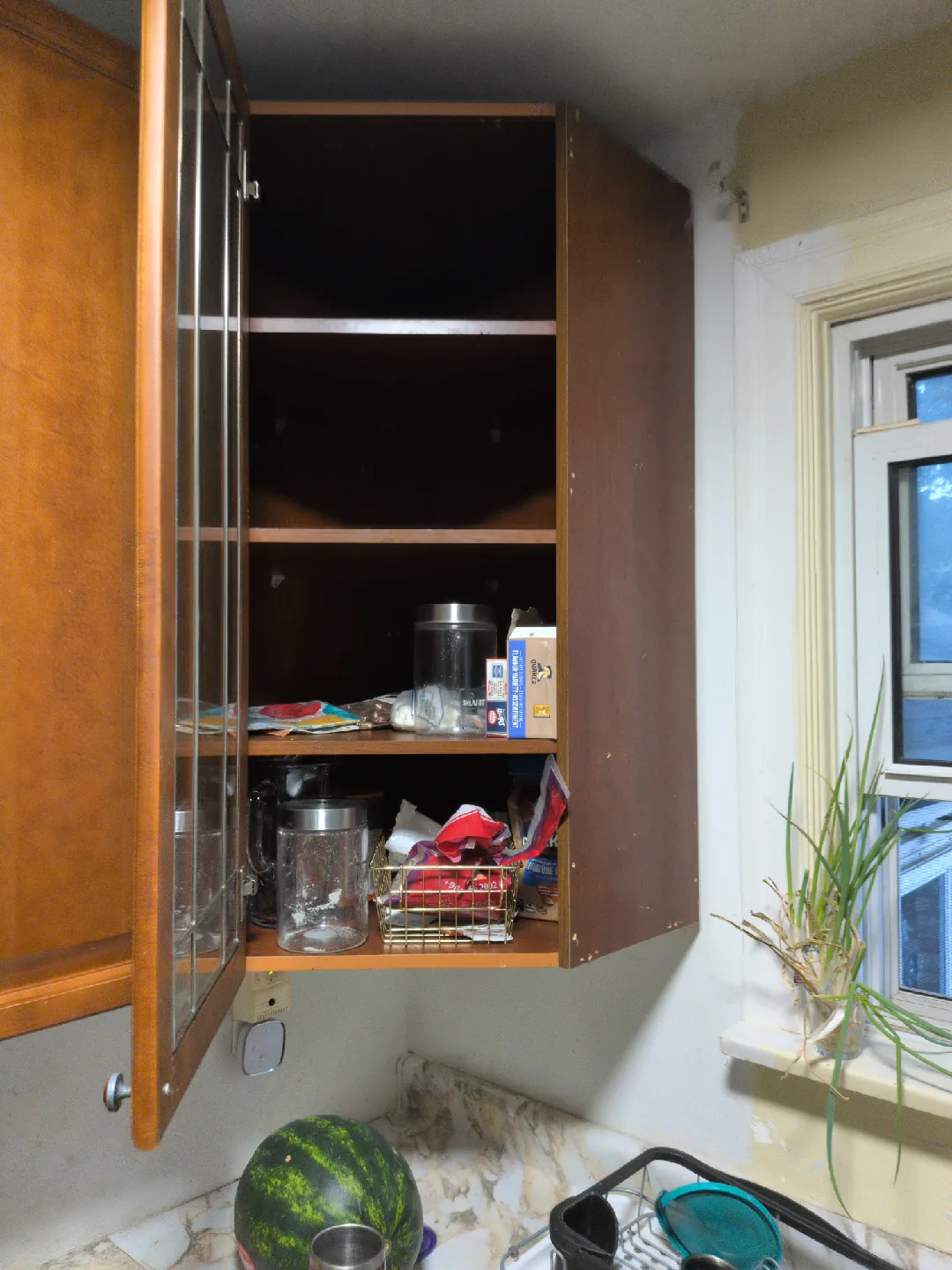 Kitchen Cabinets - Brown Wood image indicator(2)