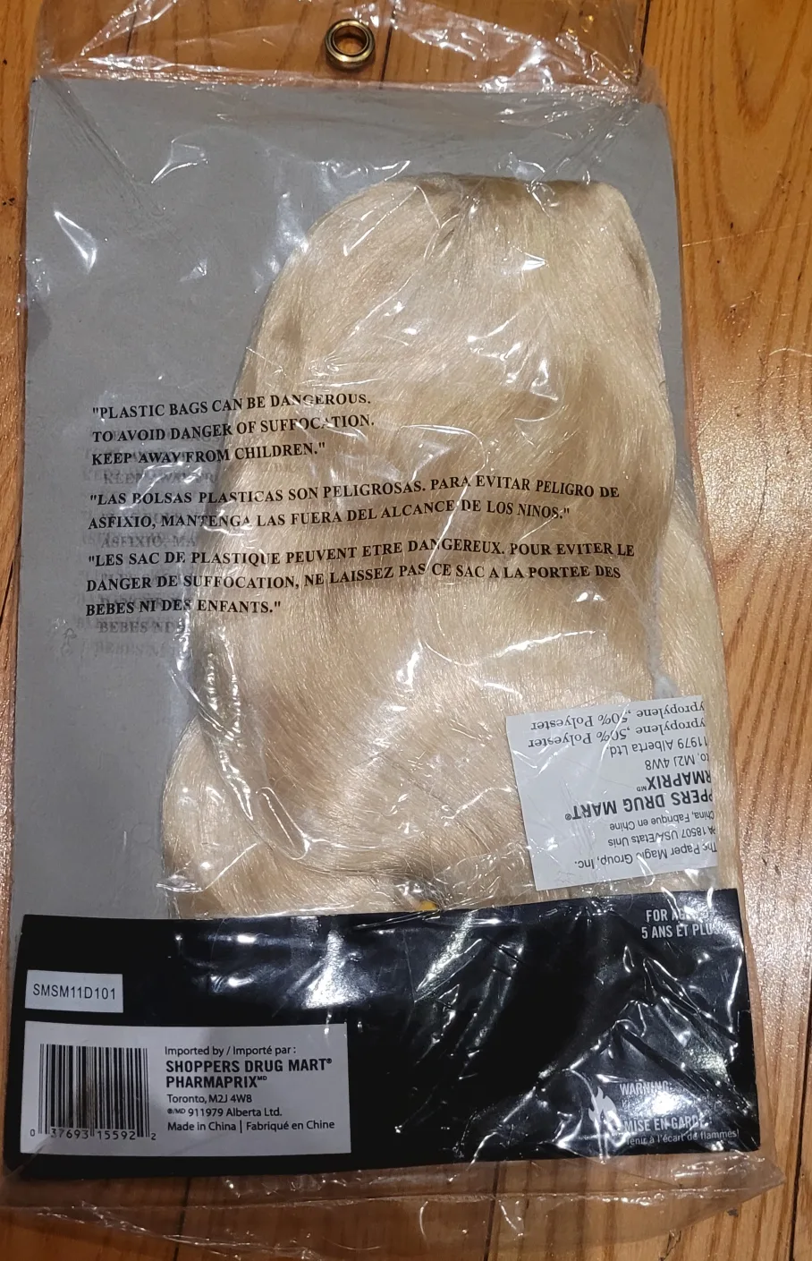 Halloween Hippie Wig - New in Package! image indicator(4)