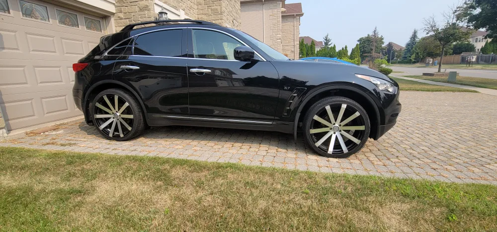 Infiniti QX70S Black SUV 3.7L  AWD image indicator(6)