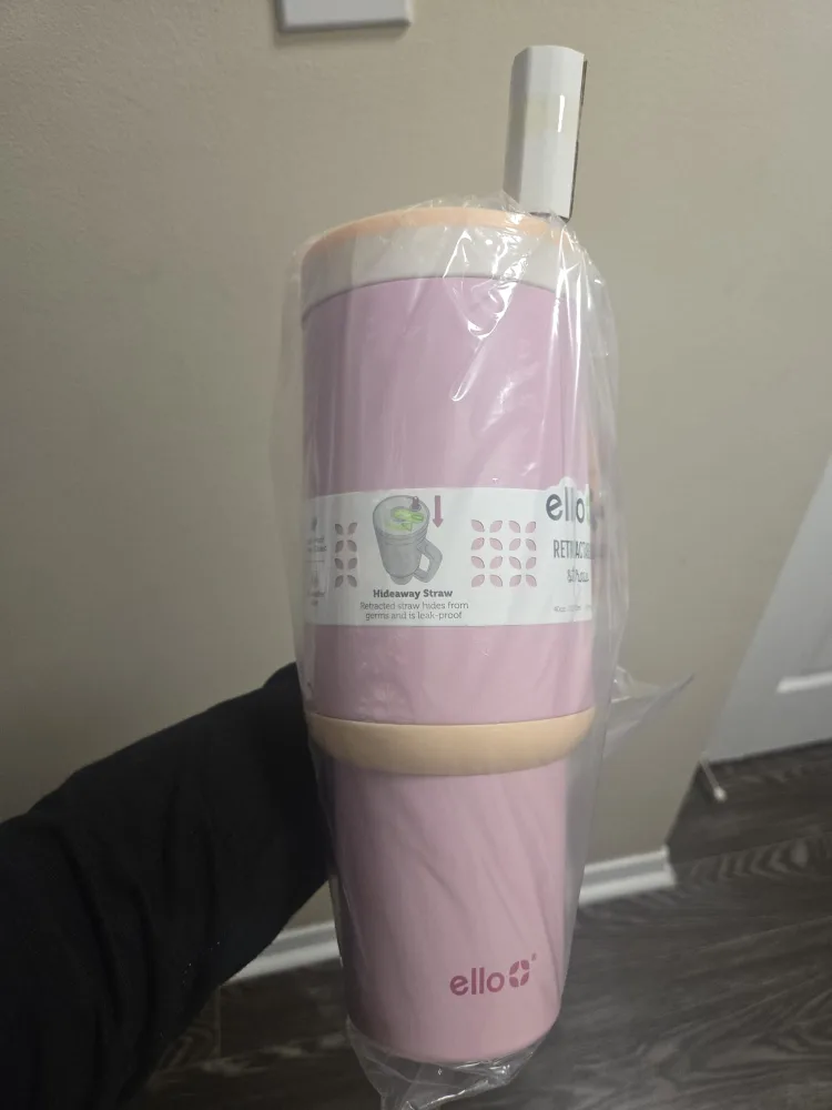 Ello Oasis Tumbler with Retractable Straw - NEW image indicator(2)