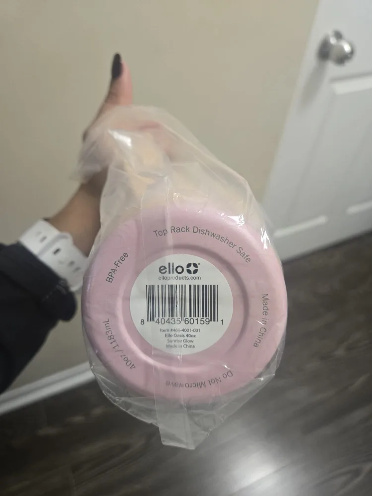 Ello Oasis Tumbler with Retractable Straw - NEW image indicator(4)