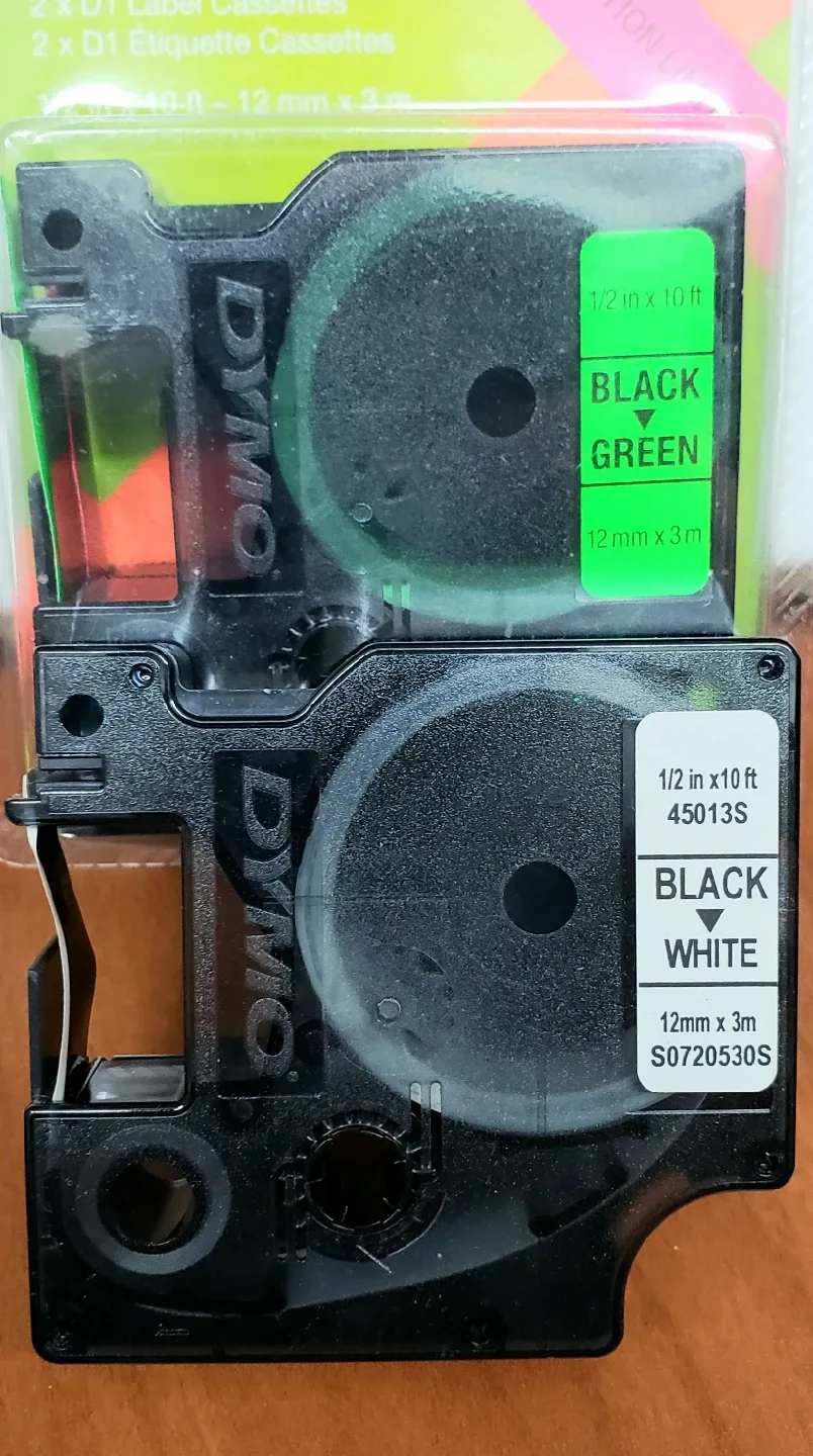 DYMO LabelManager 160 and 3 Label Cassettes image indicator(4)