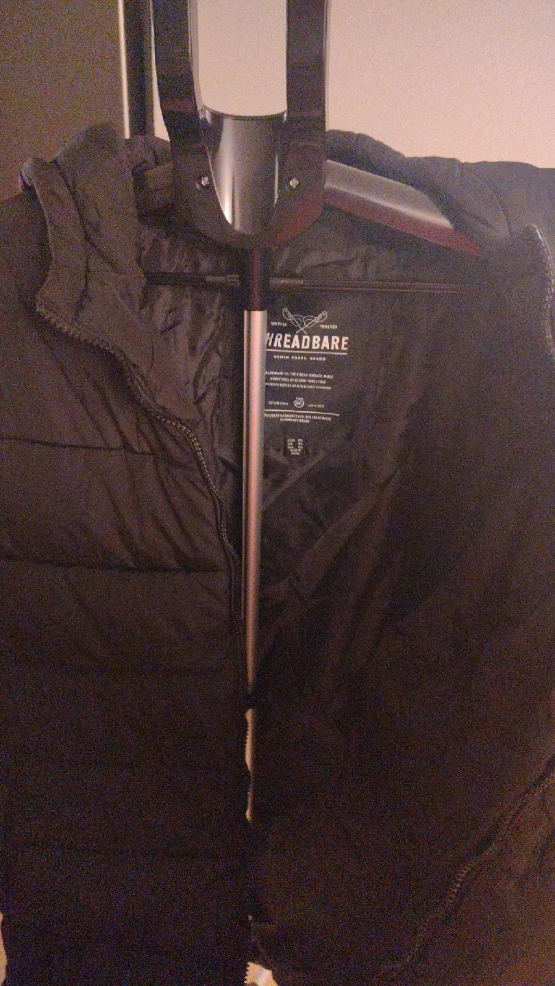 Threadbare Black Puffer Jacket image indicator(9)