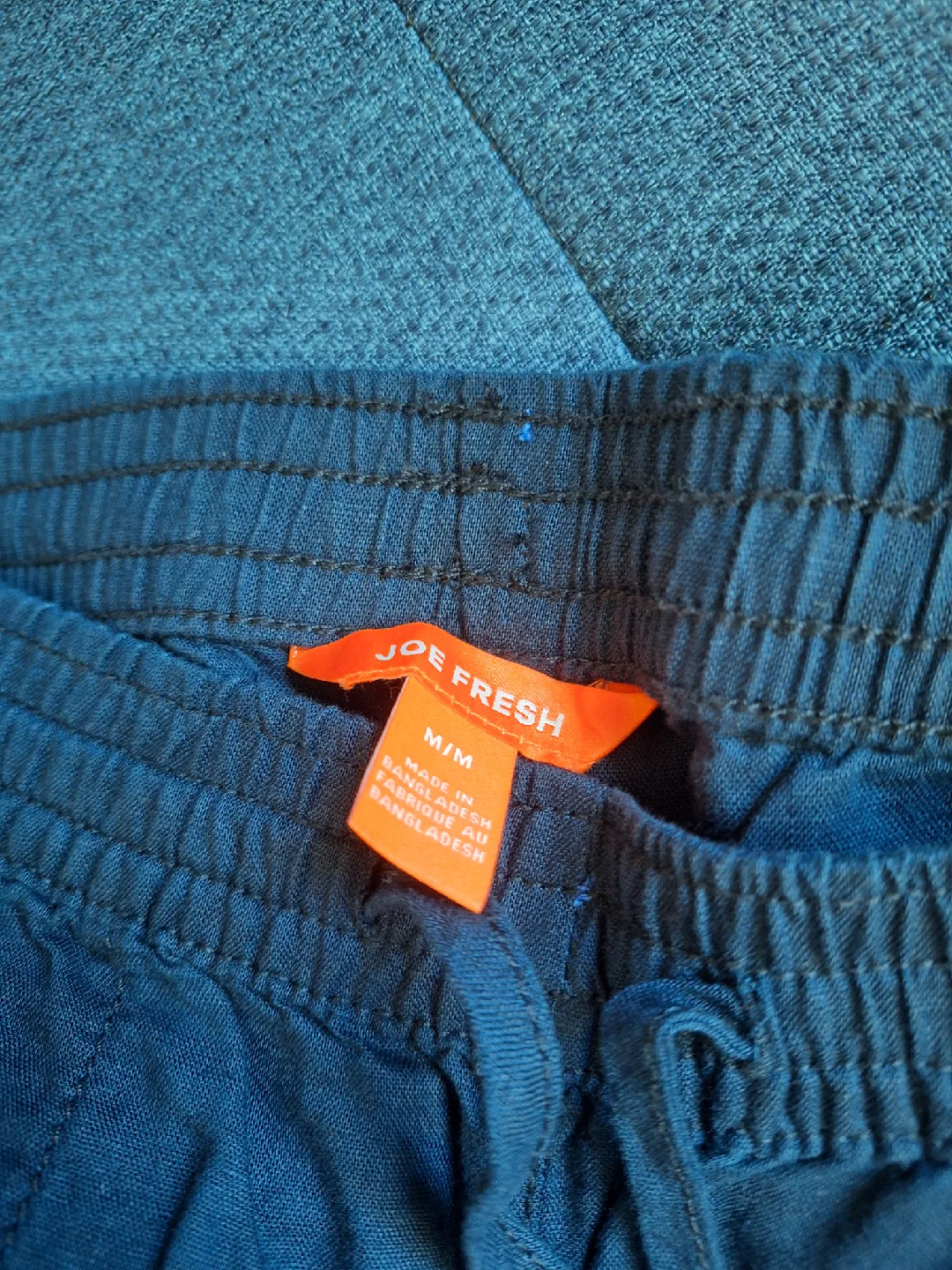 Joe Fresh Blue Linen Pants - Size M image indicator(4)