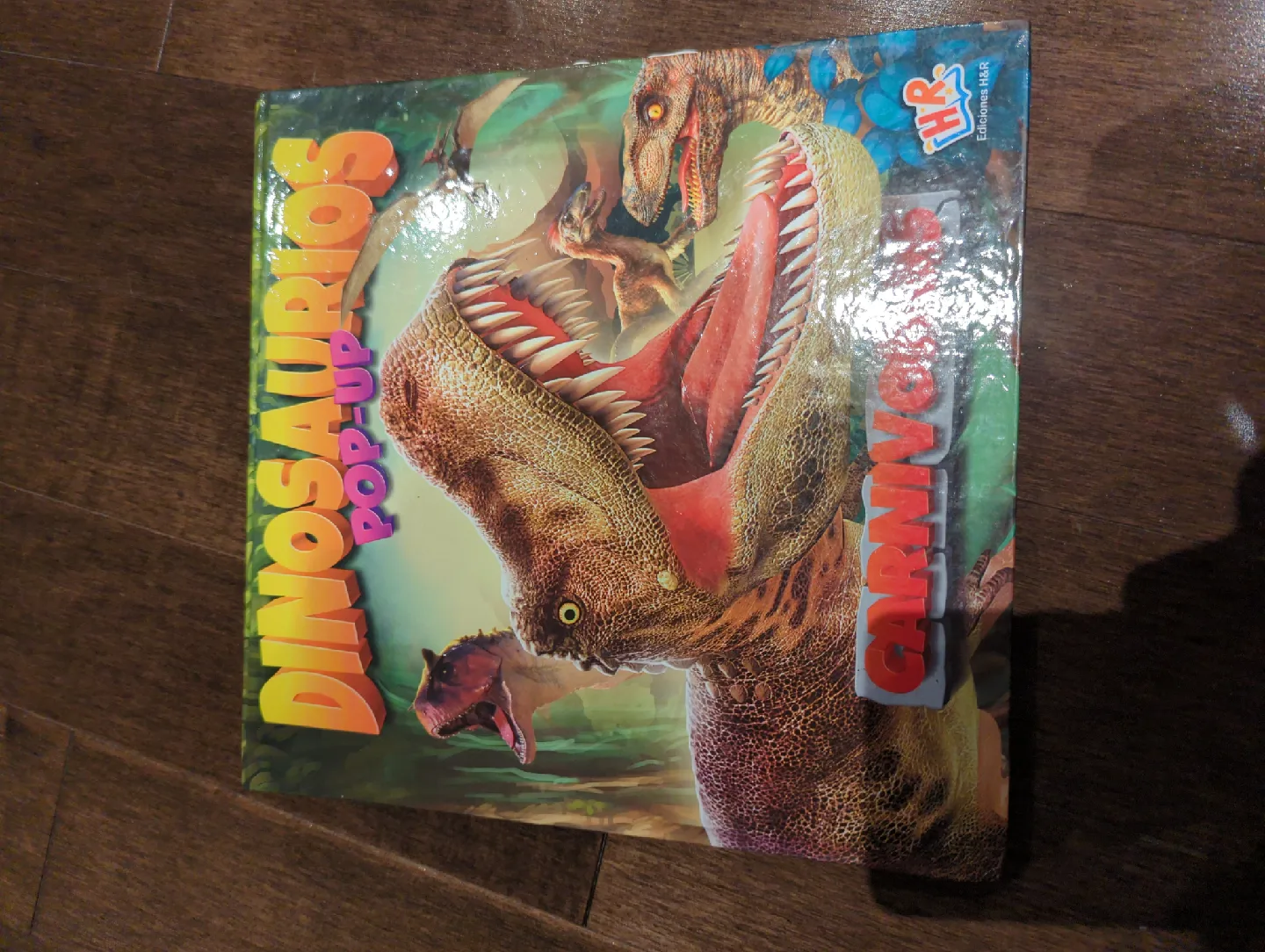 🥕Spanish book: Dinosaurios Pop-Up Carnivores thumbnail