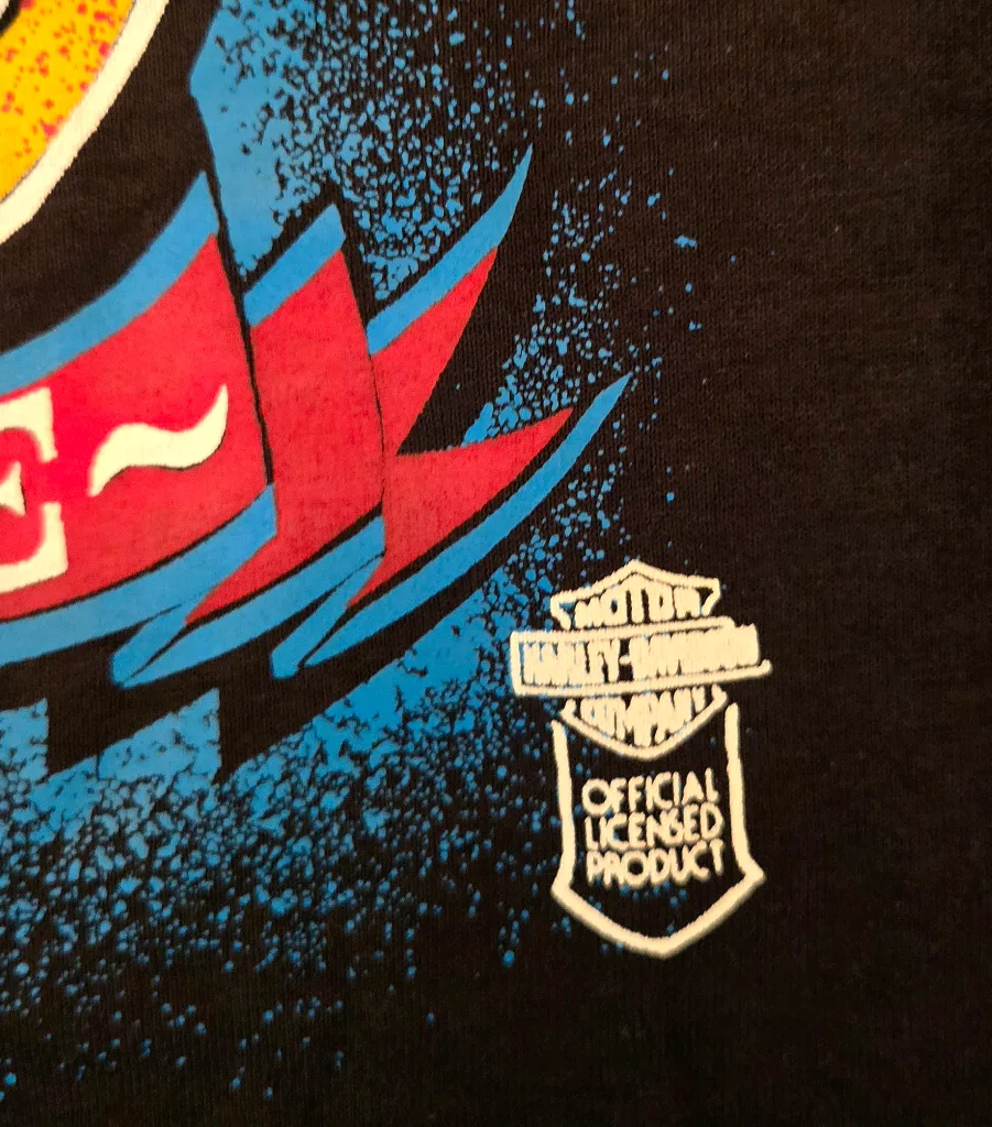 New Vintage Harley Davidson 'Tried & True' T-Shirt, Authentic image indicator(2)