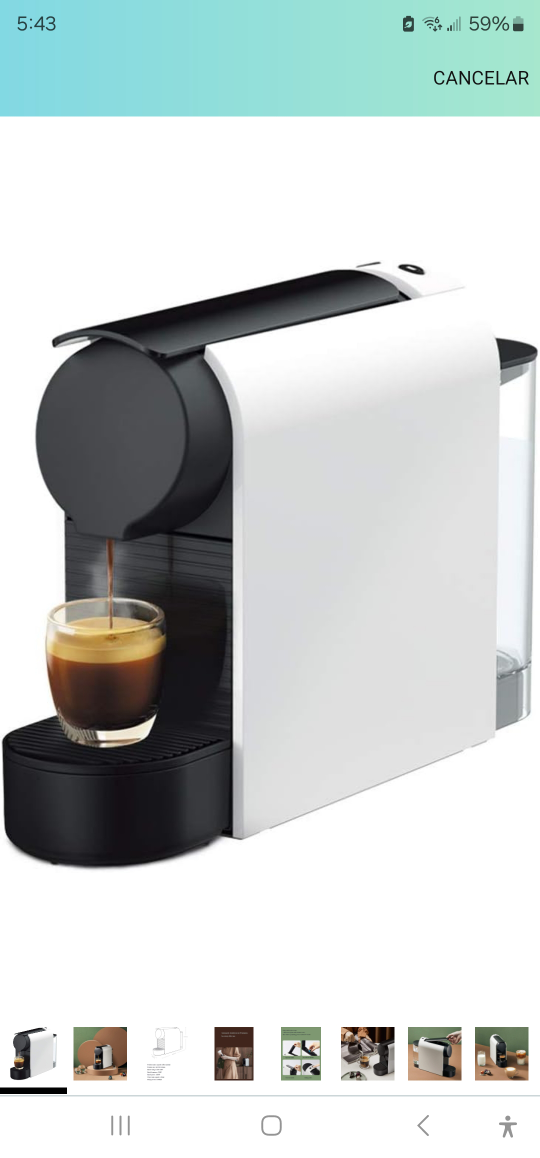 Nespresso Essenza Mini Coffee Machine - Black & White
