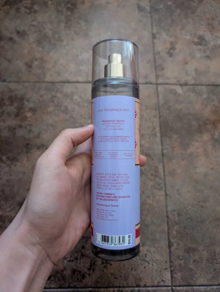 Bath & Body Works Starfruit Sangria Fine Fragrance Mist image indicator(2)