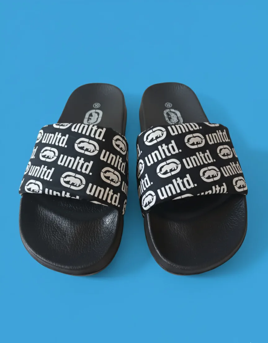 Ecko Unltd. Men’s Black Sandals Size 10 thumbnail