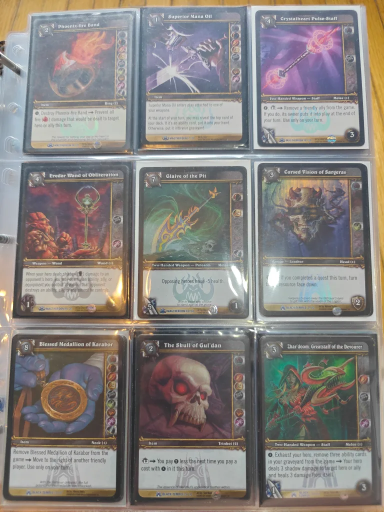 World of Warcraft TCG "Raid Rares" Cards image indicator(3)
