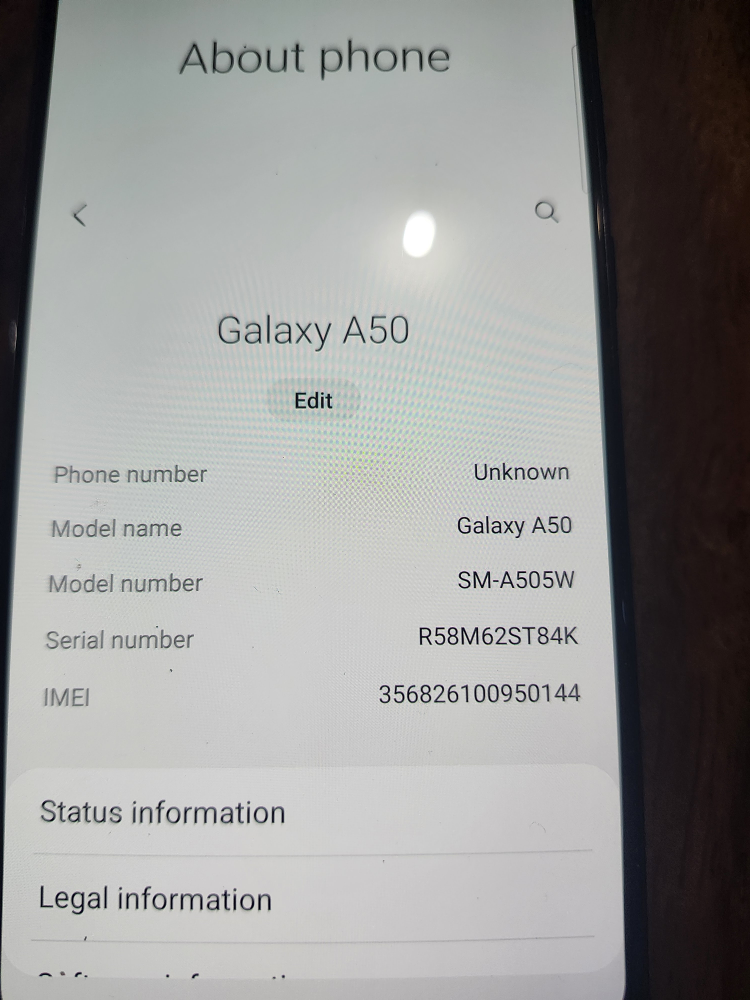 Samsung Galaxy A50