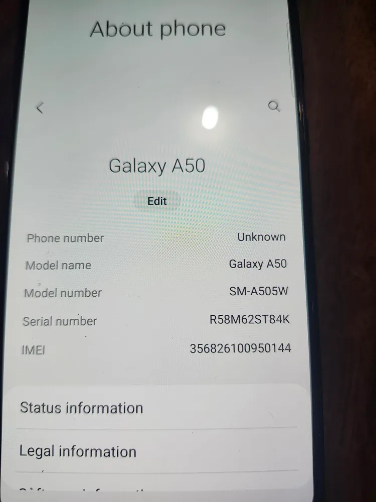 Samsung Galaxy A50