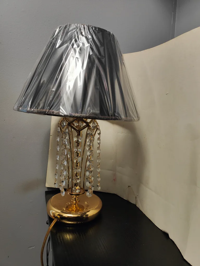 Crystal Beaded Table Lamp image indicator(4)