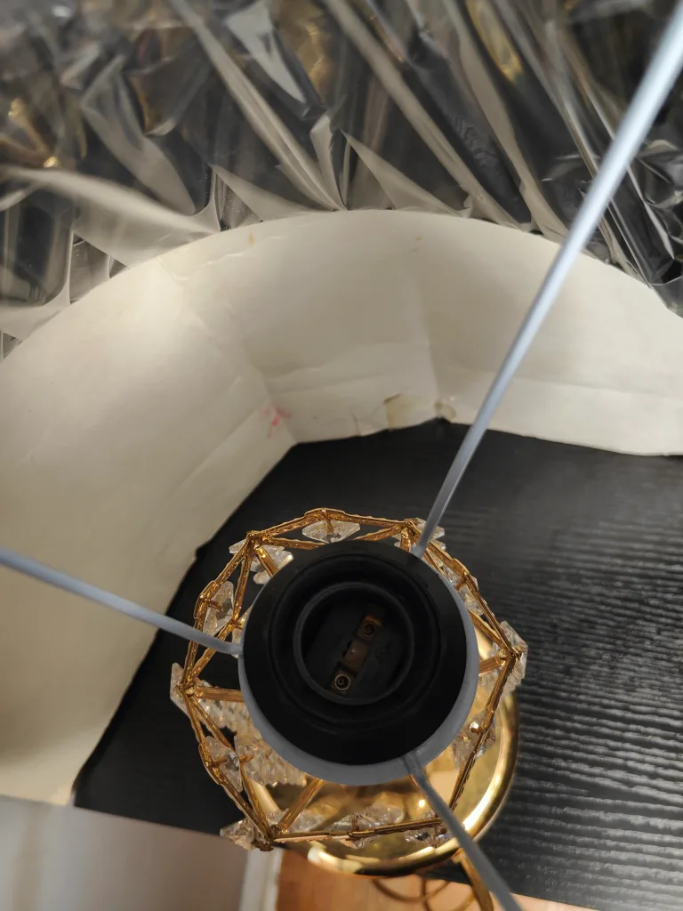 Crystal Beaded Table Lamp image indicator(6)