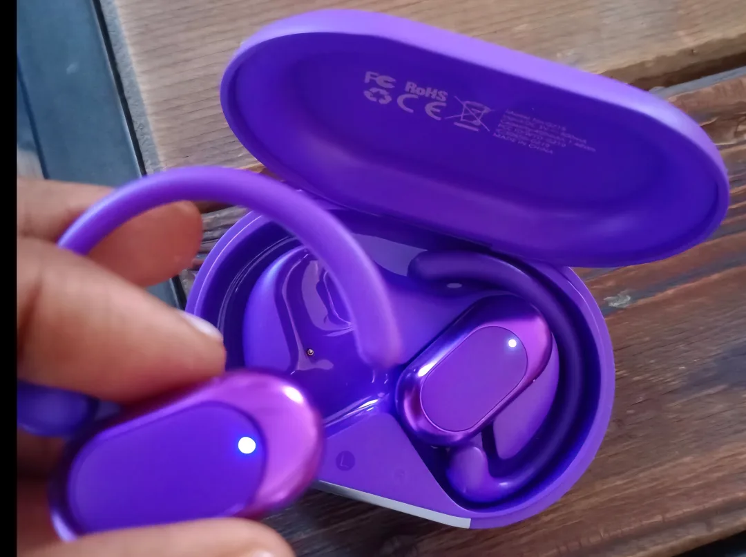 AI Language Translator Earbuds - Purple image indicator(2)
