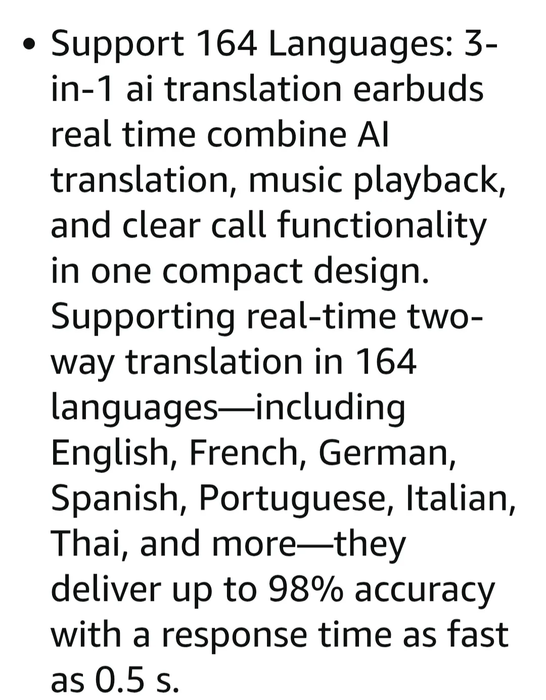 AI Language Translator Earbuds - Purple image indicator(5)