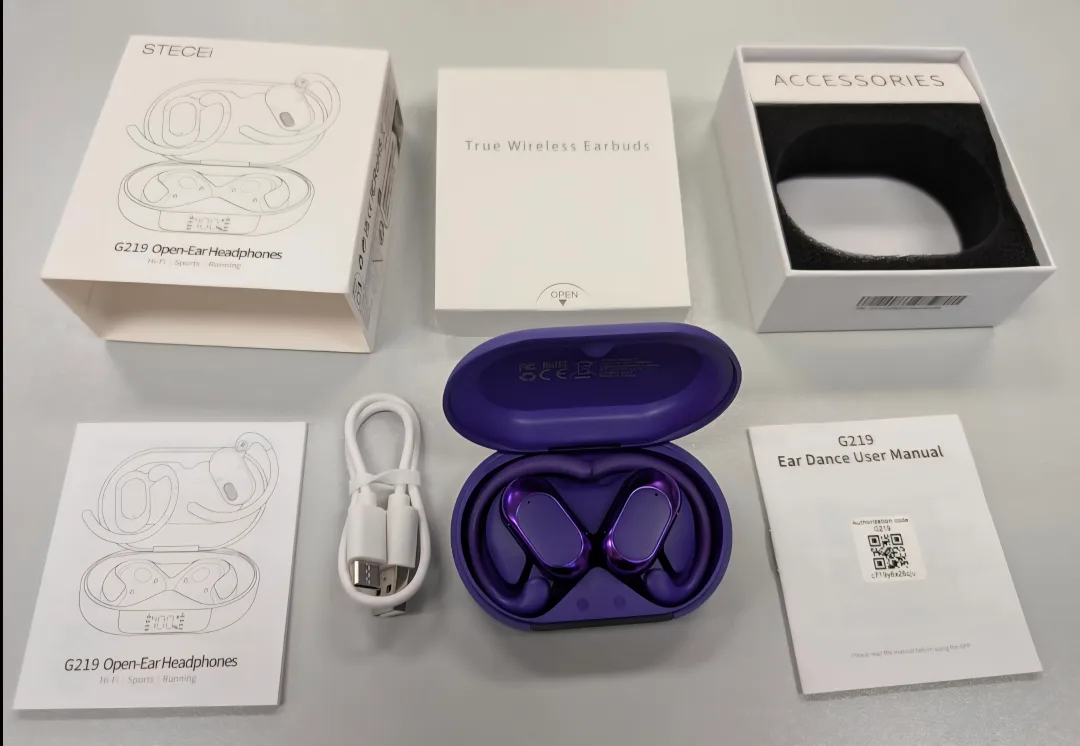 AI Language Translator Earbuds - Purple image indicator(7)