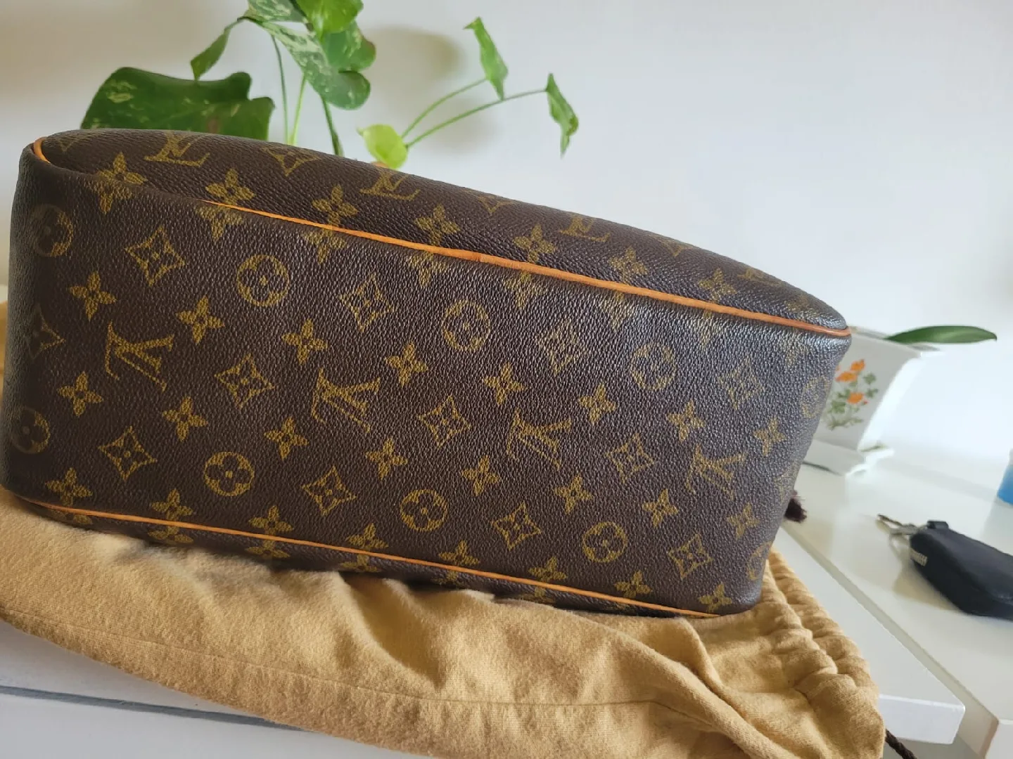 Louis Vuitton Monogram Brown Handbag image indicator(3)