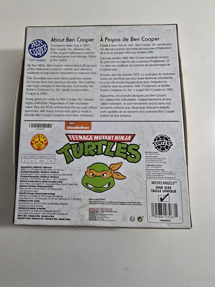 Teenage Mutant Ninja Turtles Michelangelo Costume image indicator(2)