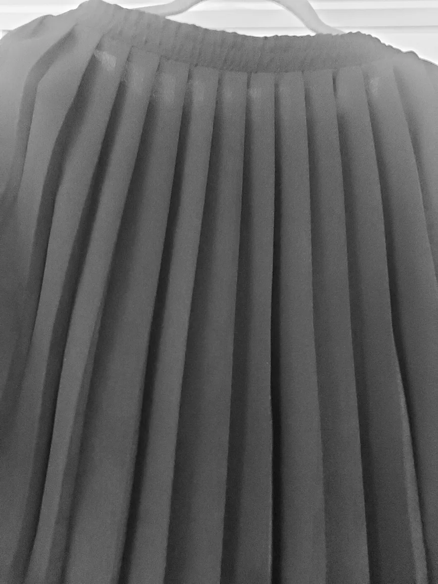 Tradition Black Pleated Skirt - Size M image indicator(2)