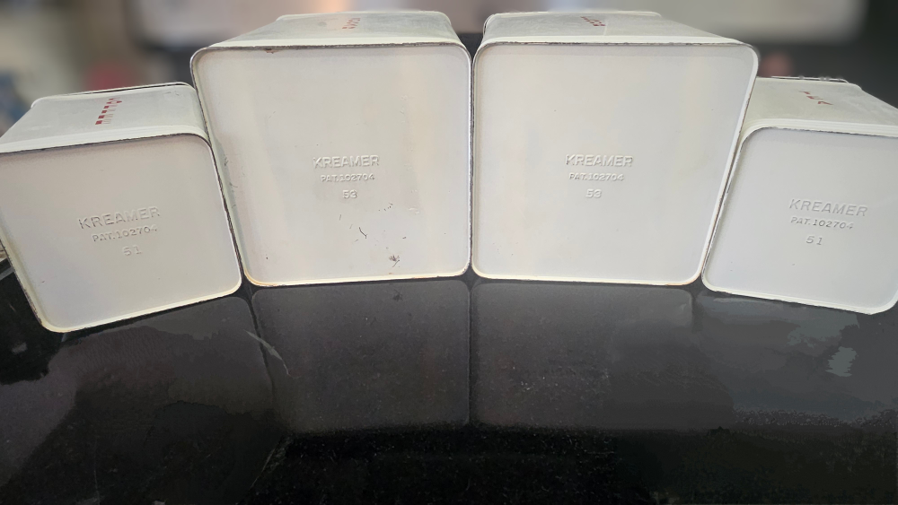 Vintage Kreamer 4-Piece Canister Set - photo 3