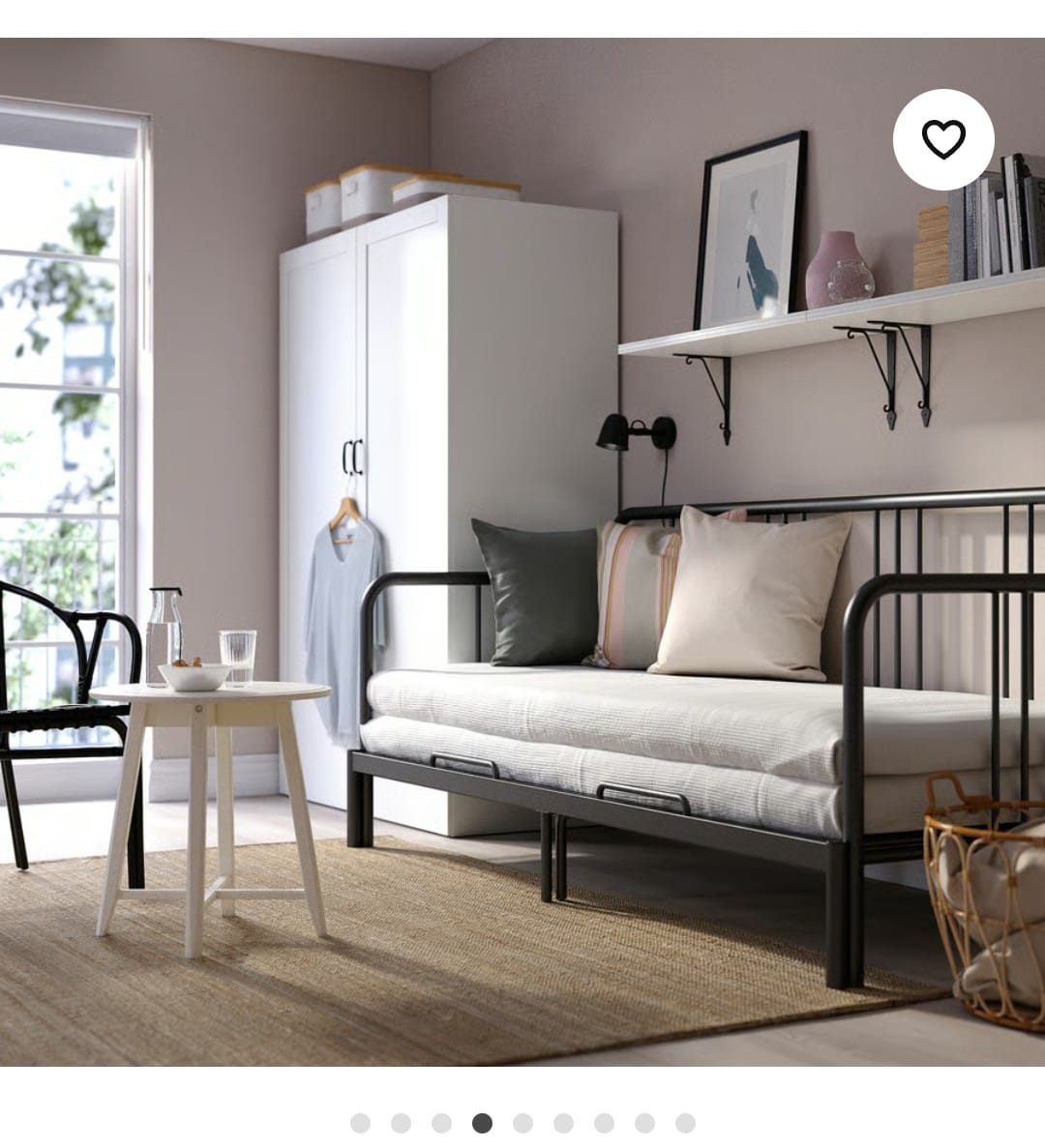 IKEA Hemnes Daybed Frame with 2 Mattress - photo 2