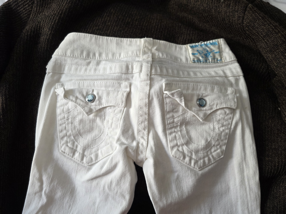 True Religion White Jeans - photo 2