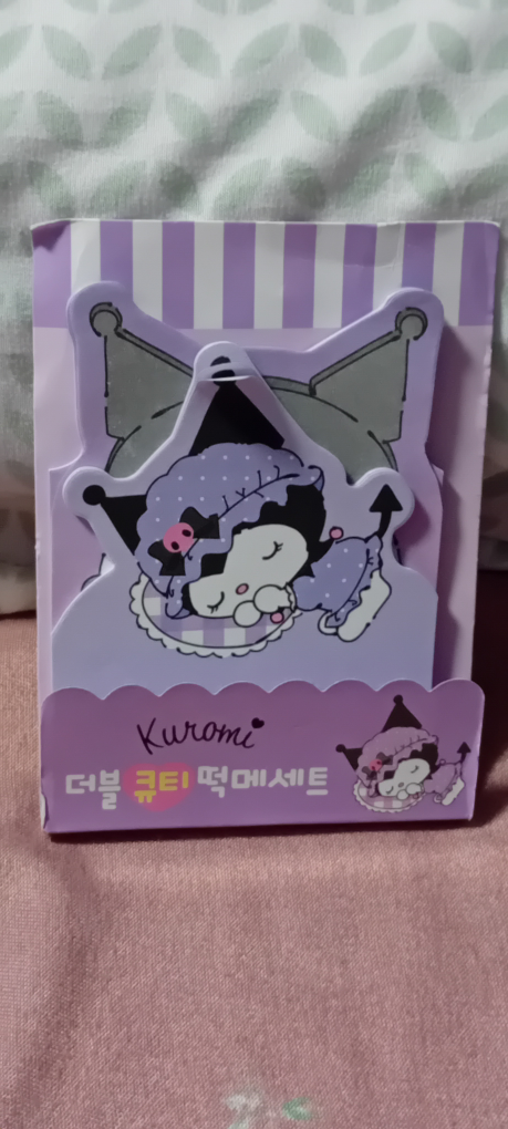 Kuromi Double Cutie Memo Set