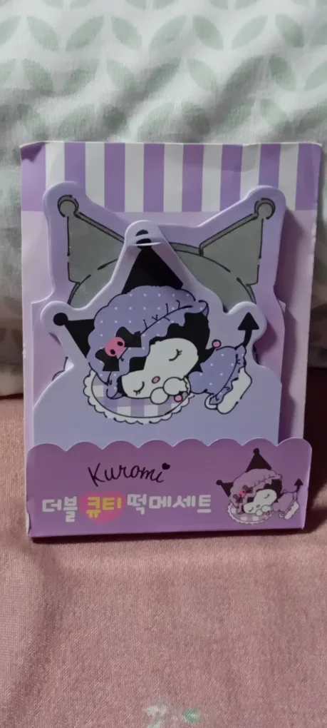 Kuromi Double Cutie Memo Set thumbnail