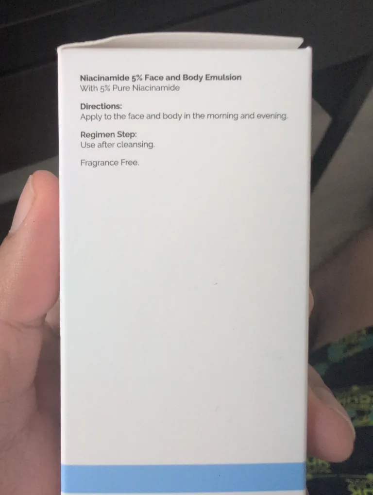 The Ordinary Niacinamide 5% Face and Body Emulsion image indicator(3)