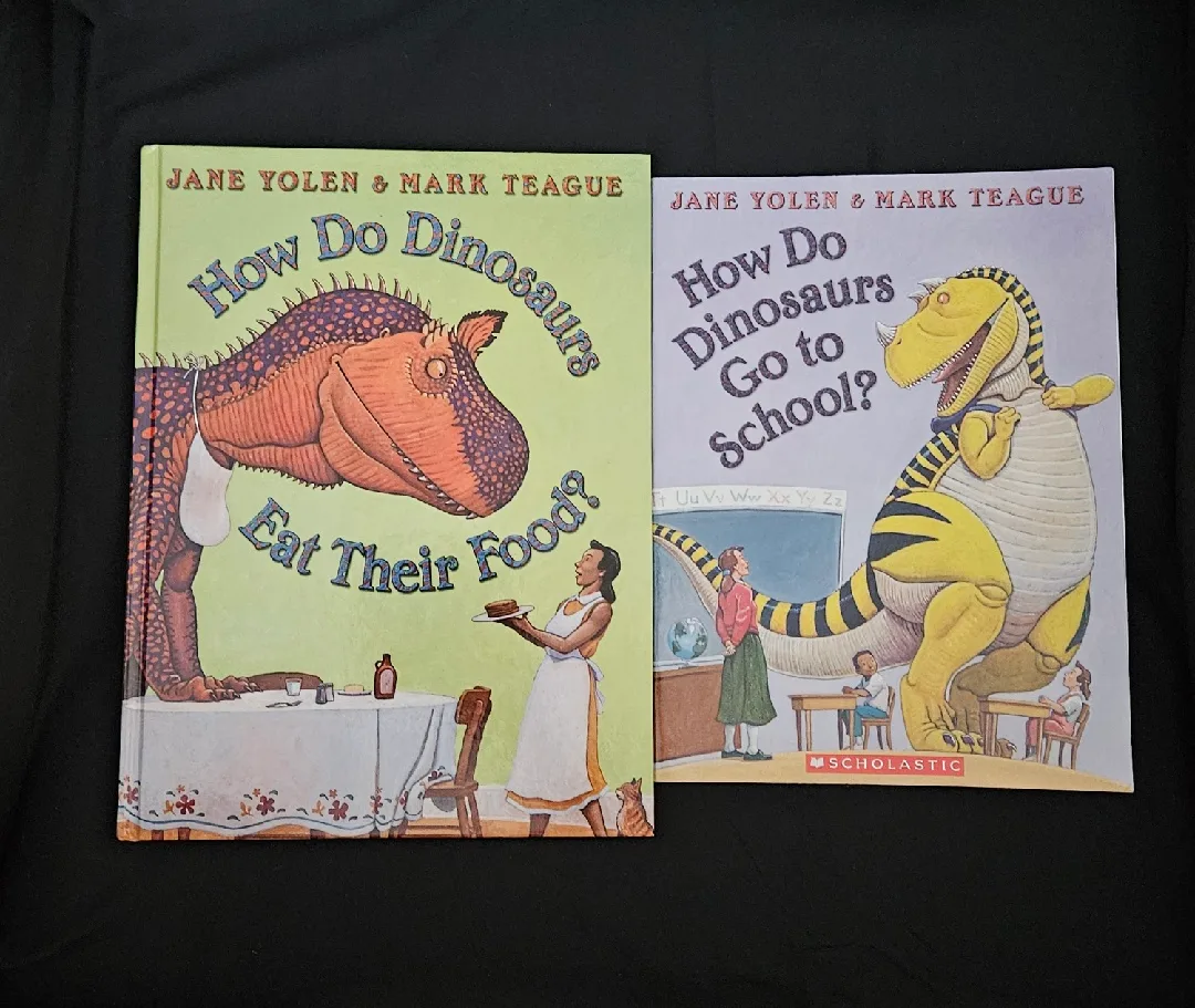 How Do Dinosaurs Eat Their Food & Go to School books thumbnail