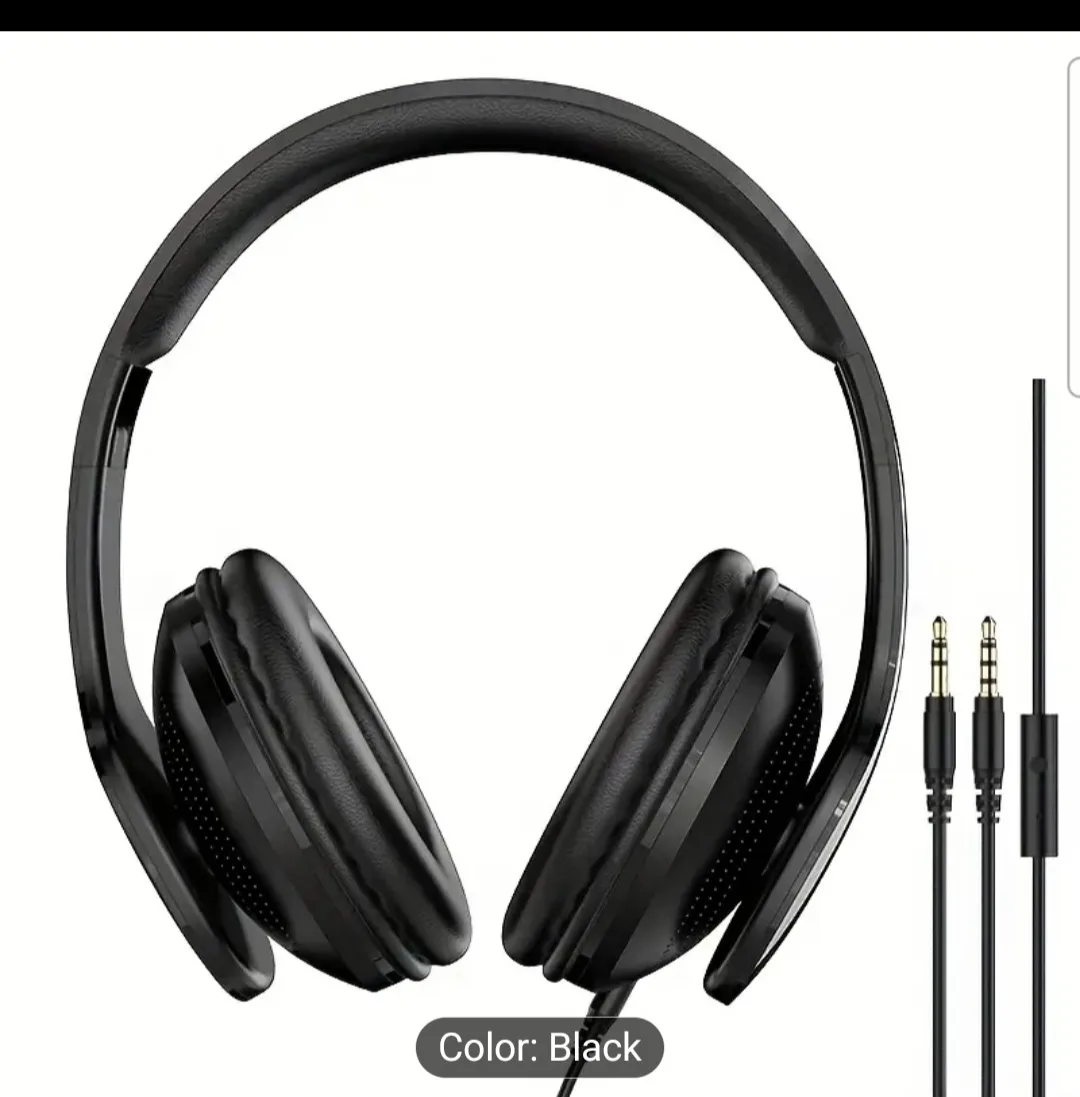 🎧Black Stereo Headphones - Immersive Listening thumbnail
