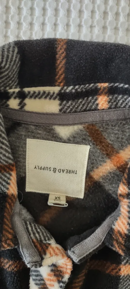 (NEW) Thread & Supply  Cropped Plaid Shacket image indicator(2)