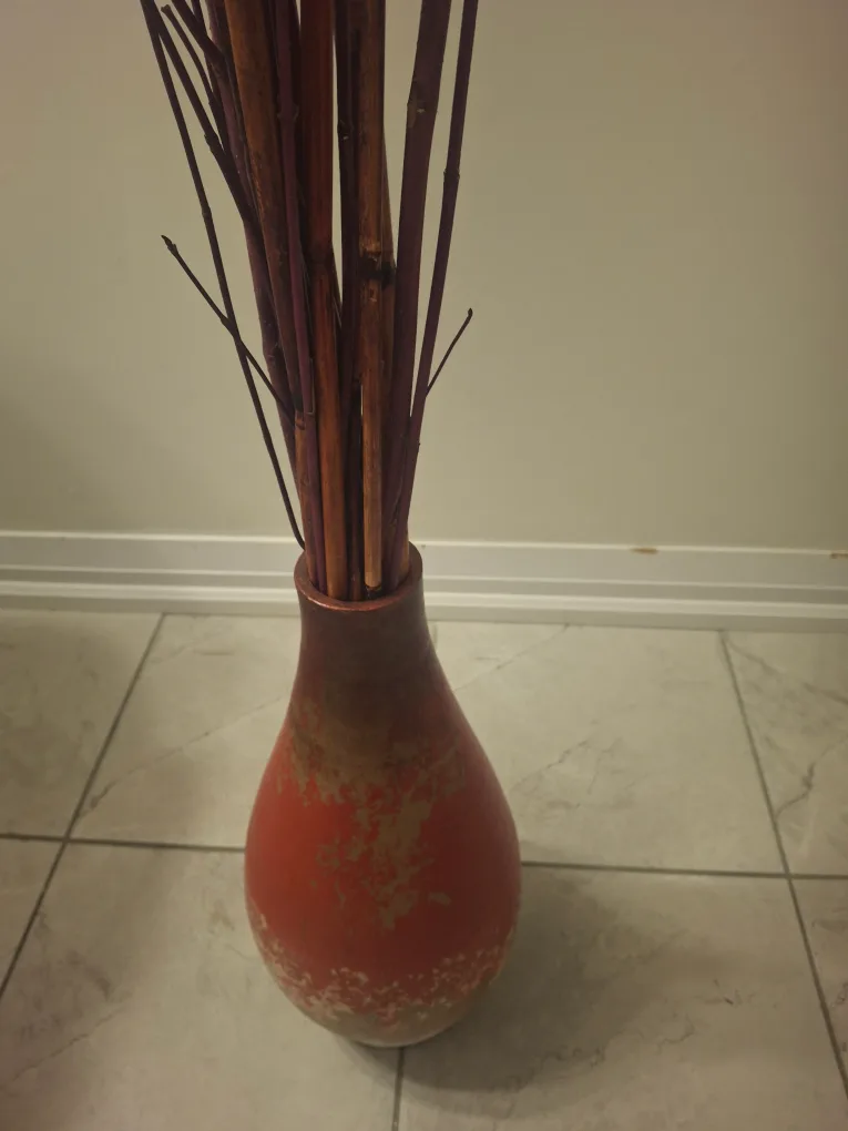 Decorative Vase with Sticks image indicator(2)