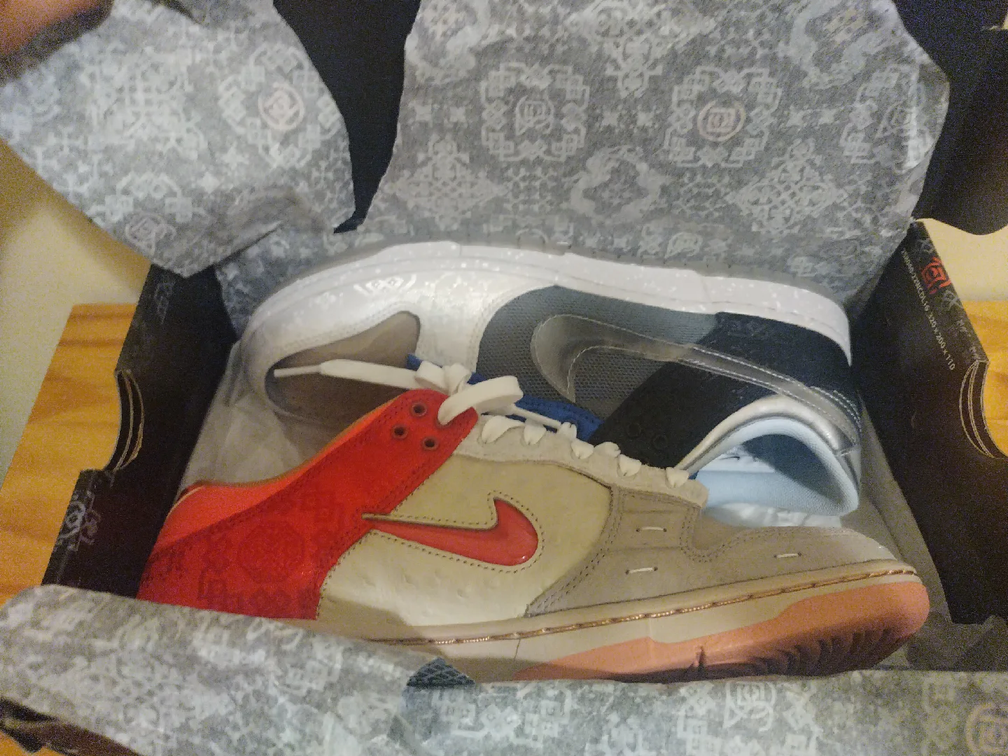 Nike Dunk Low SE Lottery Pack Grey Fog/Pale Ivory (Mismatched) image indicator(5)