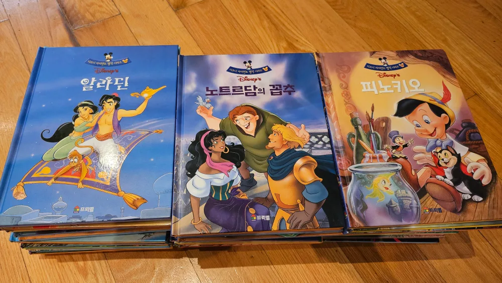 Korean Disney books thumbnail