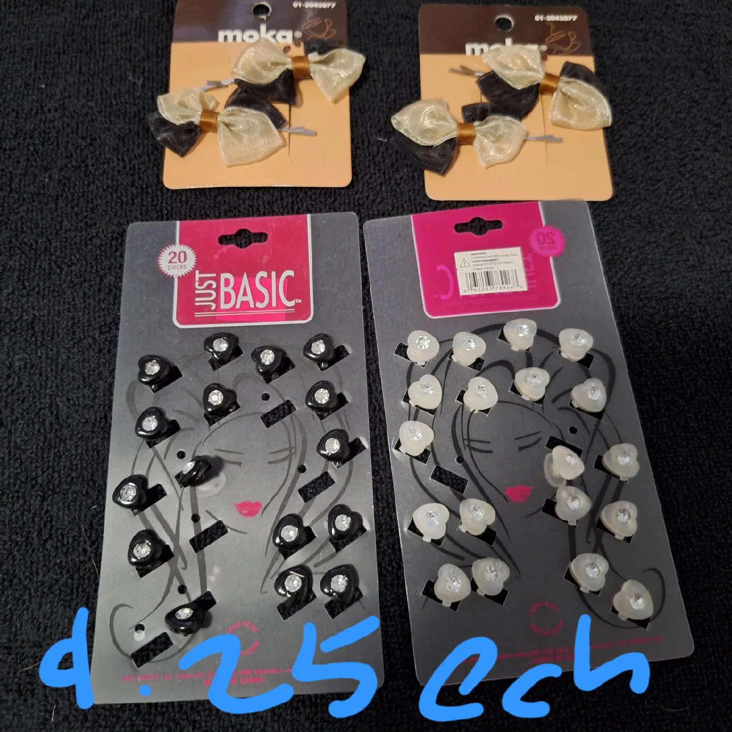 Assorted Hair Clips - Dazzle, Sophi, Belle Pastel & More image indicator(9)