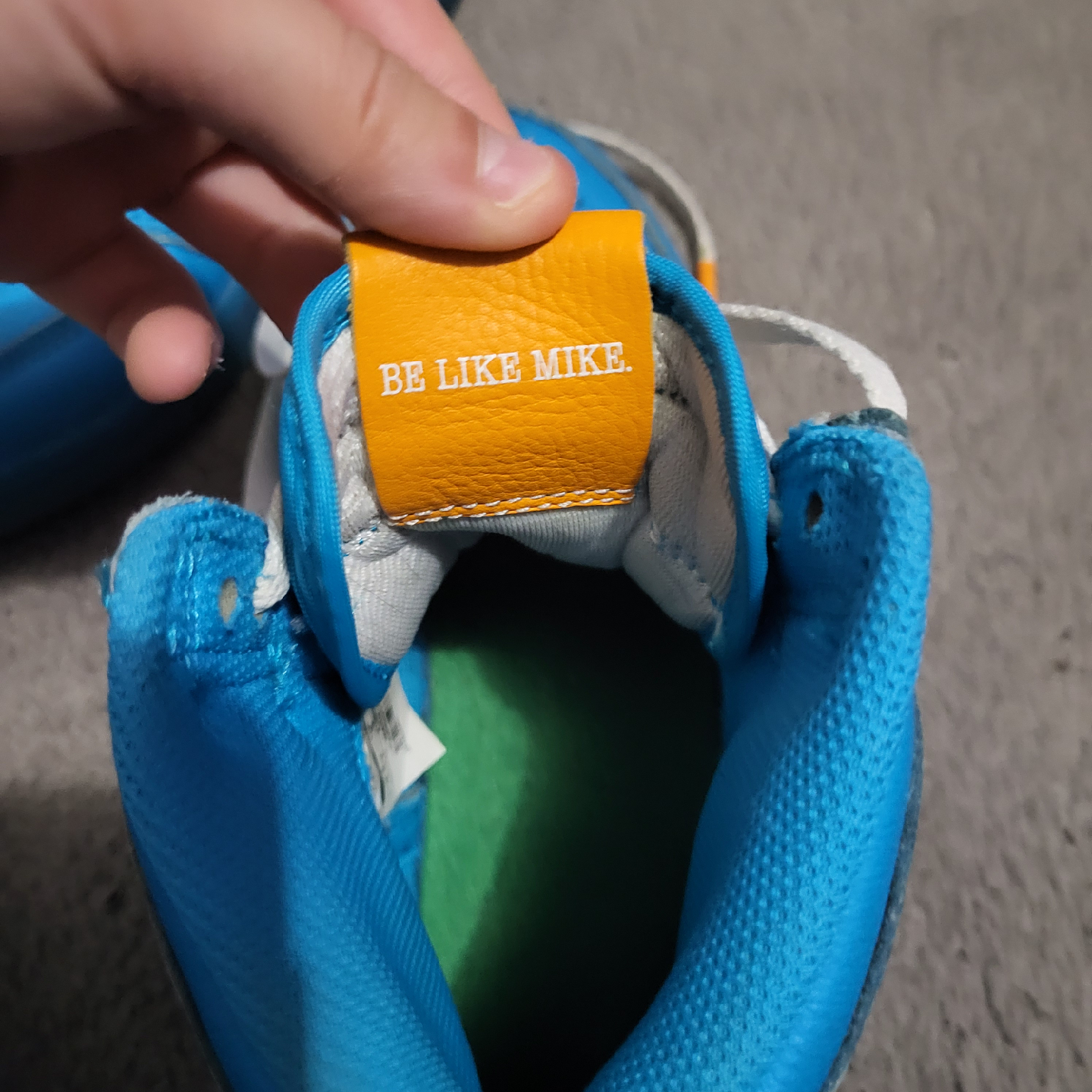 Nike Air Jordan 1 Retro High OG Gatorade Blue Lagoon - photo 5