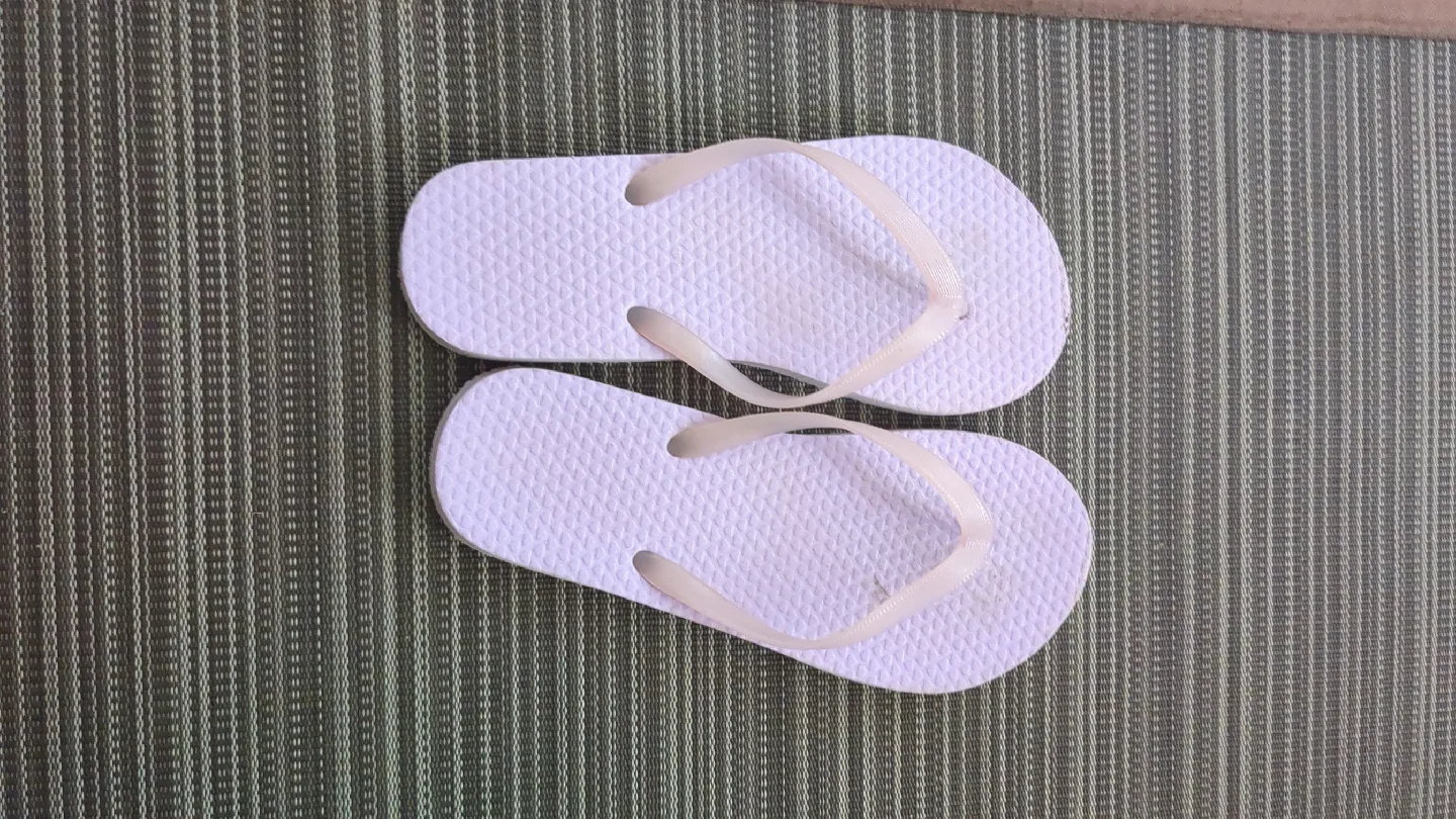 Purple Flip Flops Size 1-2 thumbnail