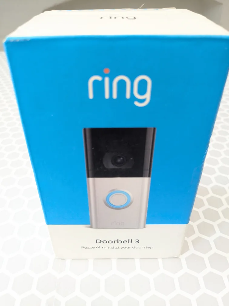 RING Video Doorbell 3 - Smart Wireless with Dual Band Wi-Fi thumbnail
