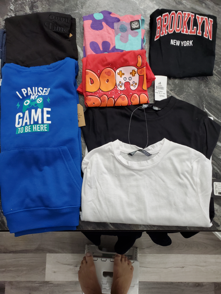 Kids' Clothing Bundle: Shoes, Shirts, Pants - New with Tags! - photo 2