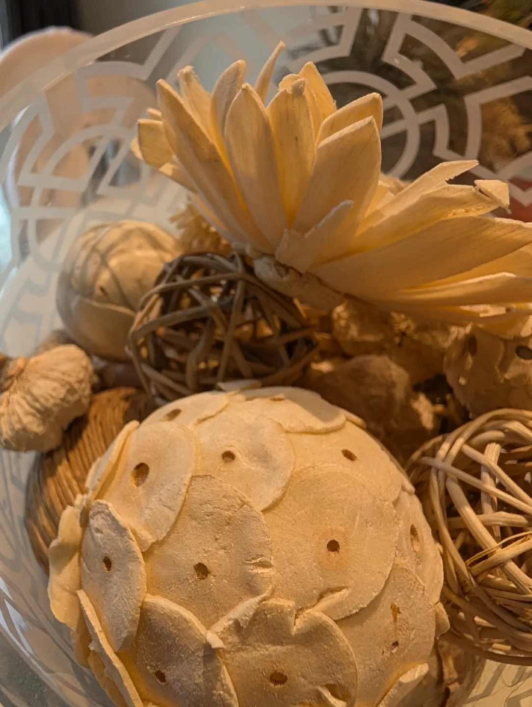 10" Decorative Floral Arrangement in Vase image indicator(4)