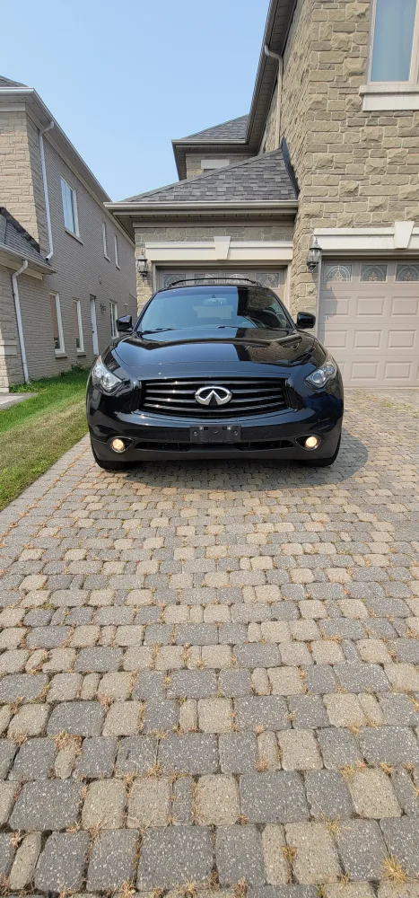 Infiniti QX70S Black SUV 3.7L  AWD image indicator(2)
