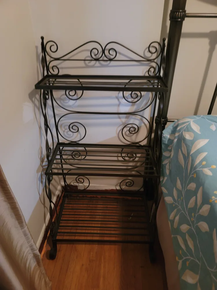 Wrought Iron Shelf Unit thumbnail