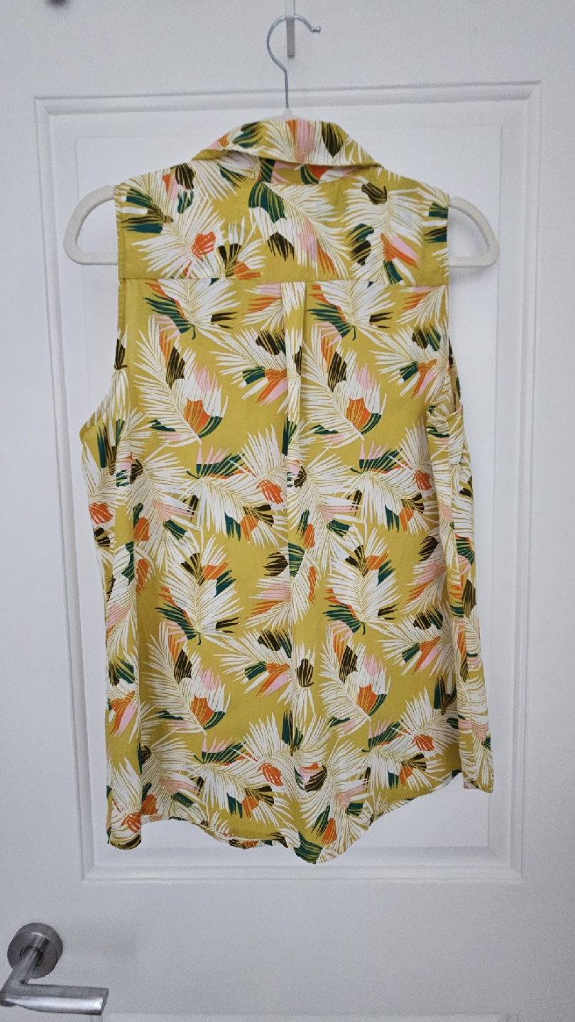 Banana Republic Multicoloured Sleeveless Top - M - photo 5