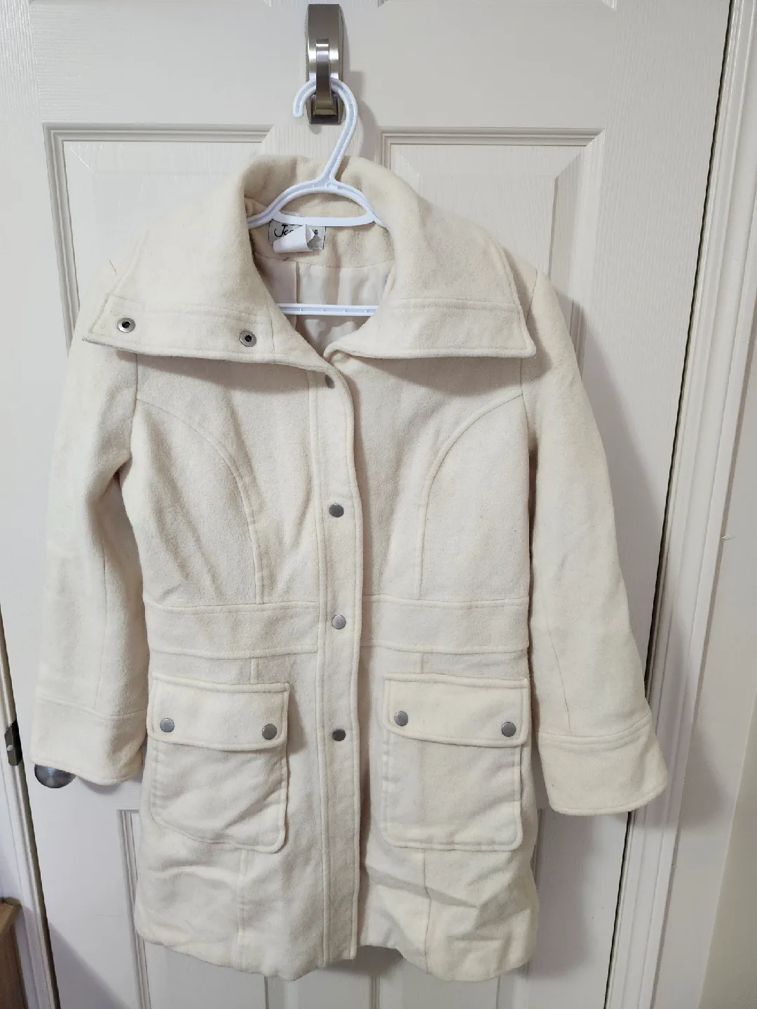 Jessica Wool Blend Women's Coat - Size M (10) 🥕
