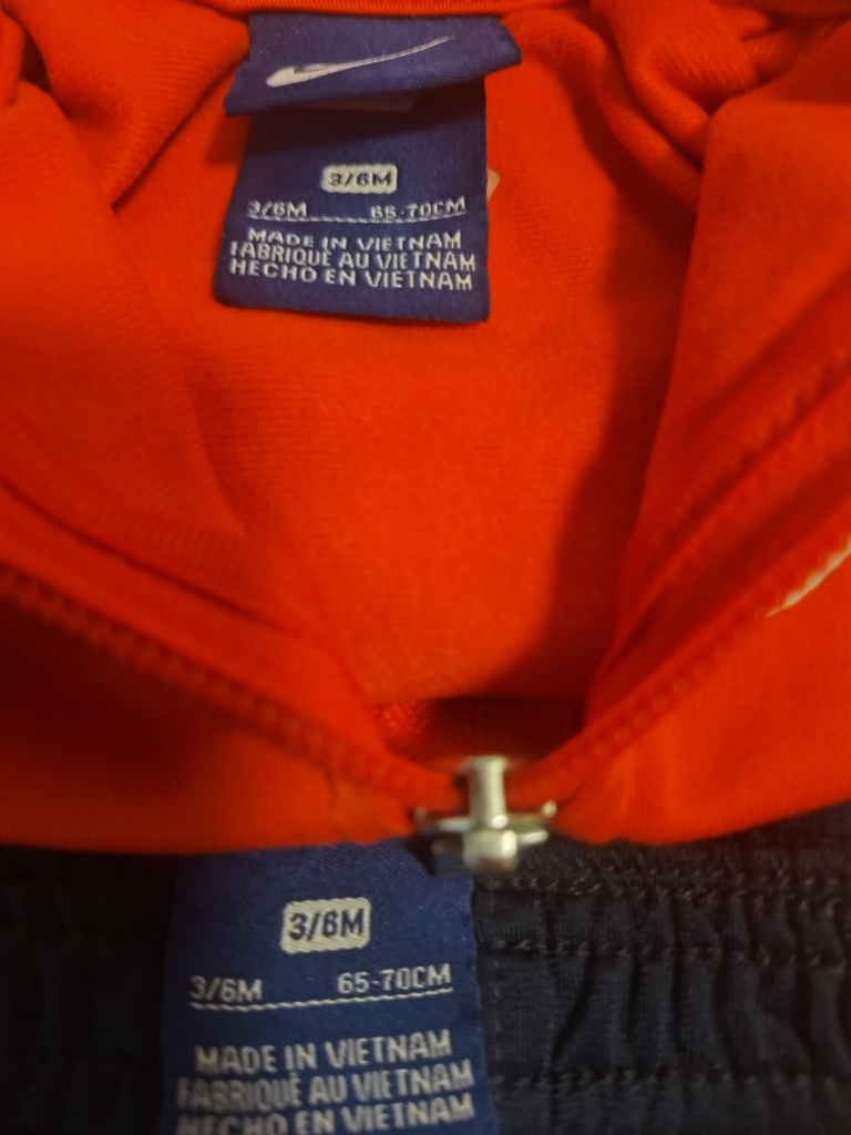 New Nike Tracksuit Size 3/6 Months - photo 3