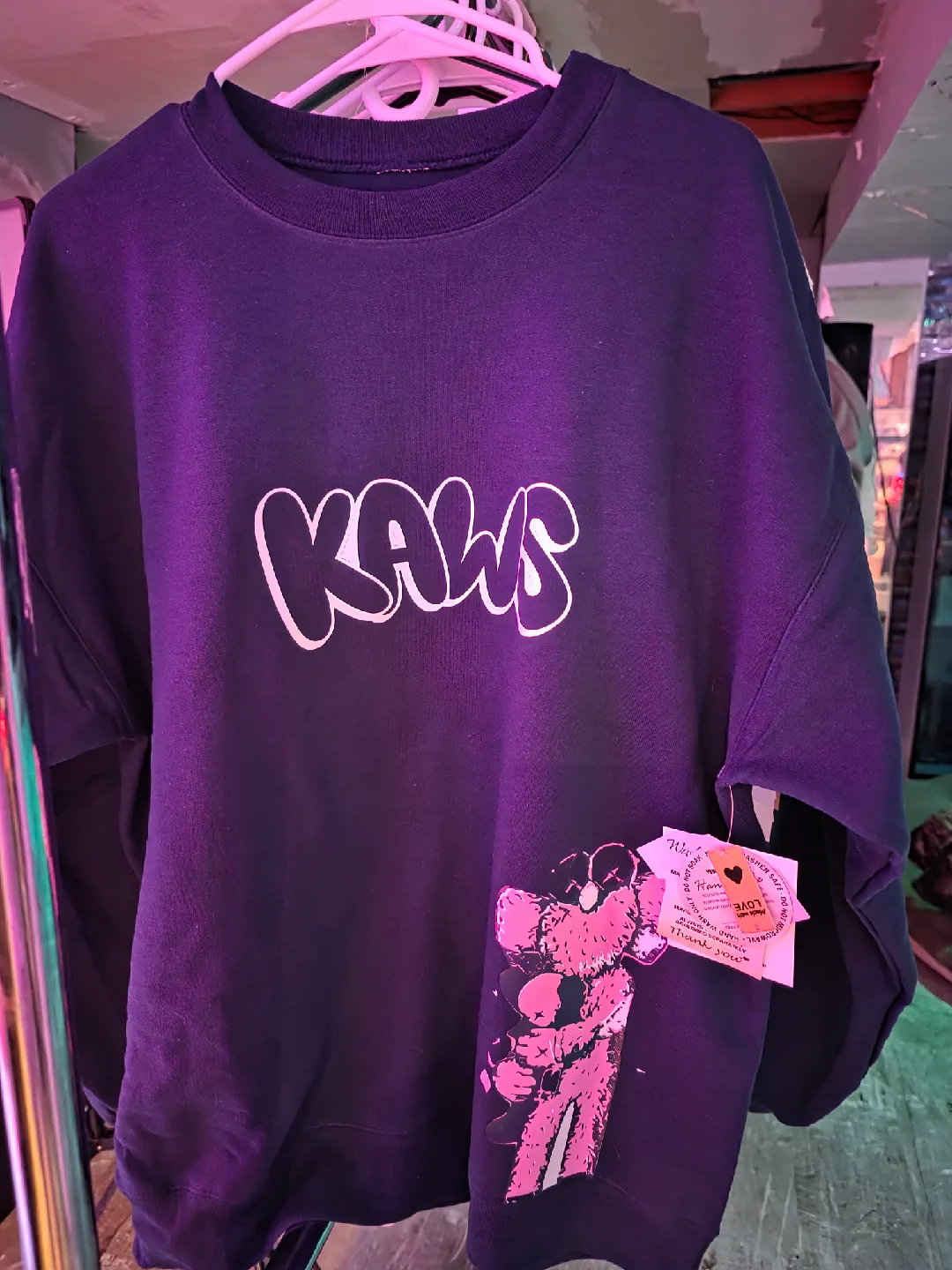 KAWS Crewneck Sweatshirt & Graphic Tee image indicator(3)