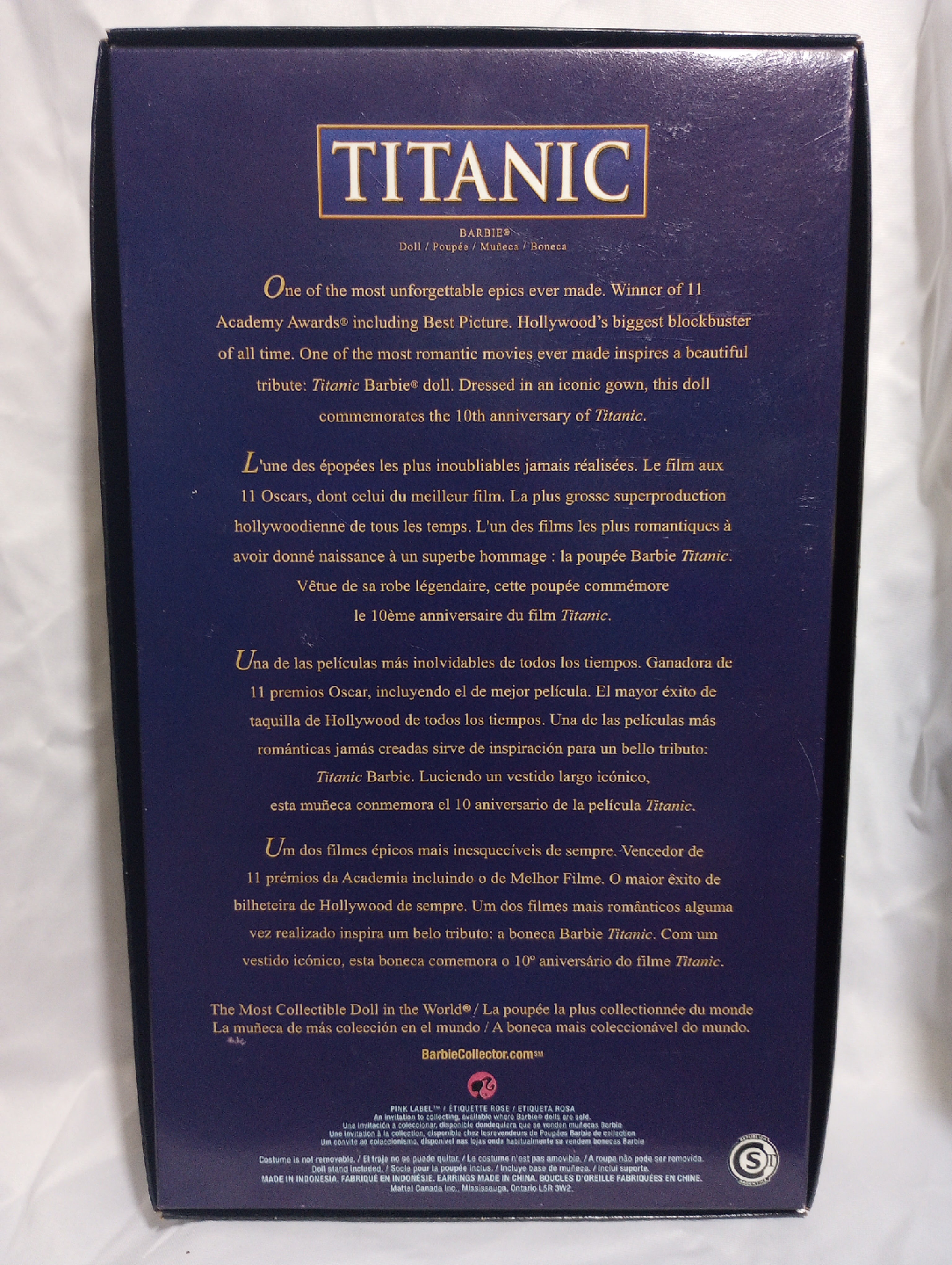 Titanic Barbie Doll - Collector's Edition - photo 3